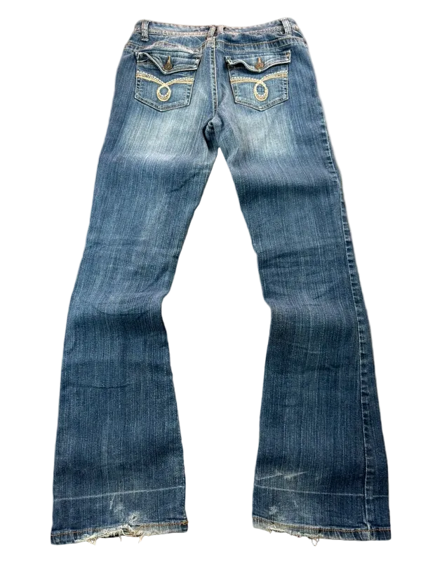 Aeropostale Low Rise W26 Chelsea Bootcut Miss Me Style McBling Y2K Japan Style