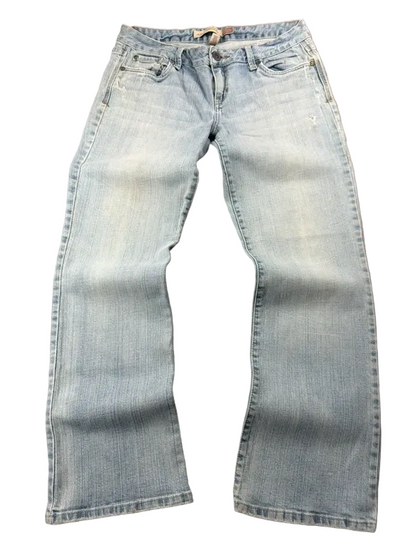 Aeropostale Chelsea Low Rise Bootcut Jeans W29/M Y2K McBling Japan Style