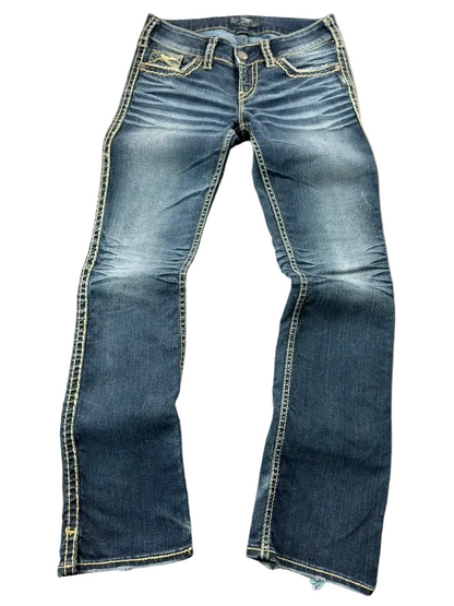 Silver Jeans Low Rise McKenzie Bootcut W28 Y2K Miss Me Style Japan Style