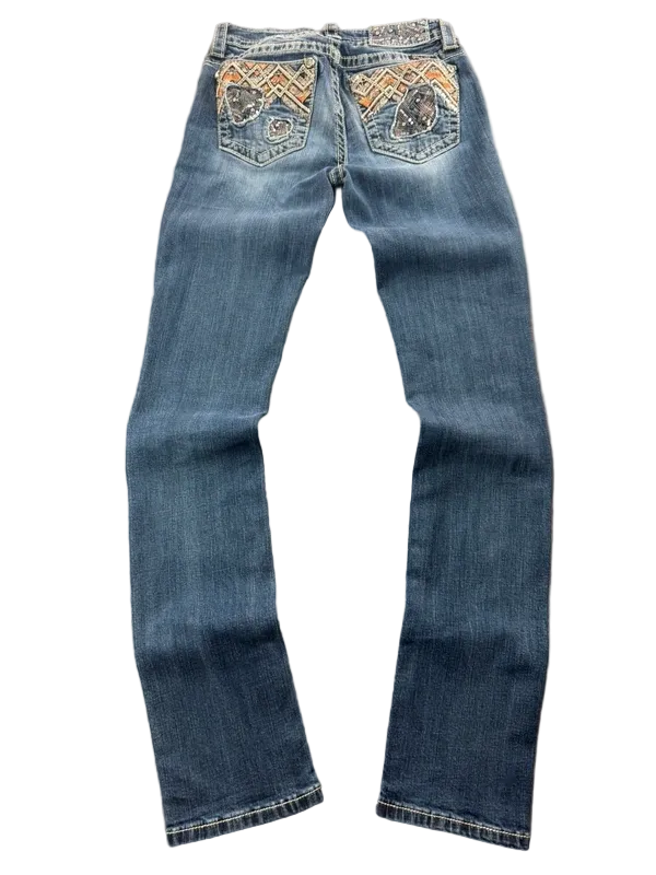 Miss Me W26 Low Rise Miss Me Style McBling Y2K Jeans