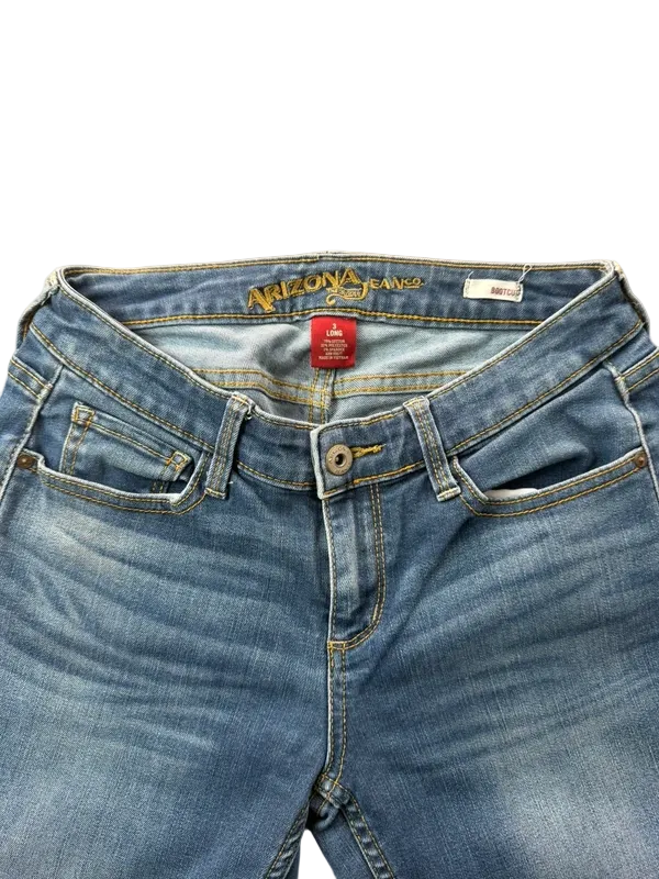 Arizona Jeans Co Low Rise Bootcut Jeans Damen W25/S Y2K McBling miss me Style