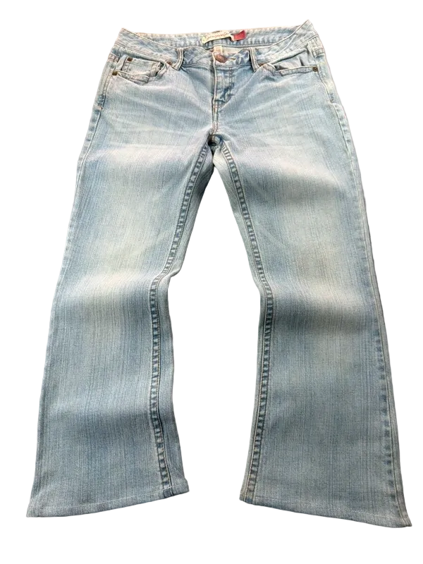 Aeropostale Low Rise W30 Hailey Skinny Flare Bootcut Miss Me Style McBling Y2K Japan Style
