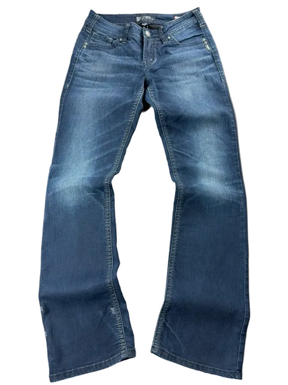 Silver Jeans Suki Low Rise Bootcut Jeans Damen W29/M Y2K Miss Me Style