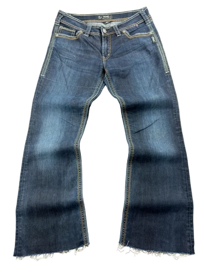 Silver Jeans Low Rise W32 Suki Surplus Bootcut Miss Me Style McBling Y2K Japan Style