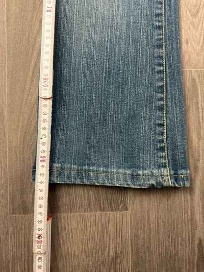 Fairfield & Co Mid Rise Bootcut Jeans W26/S Y2K Miss Me Style McBling