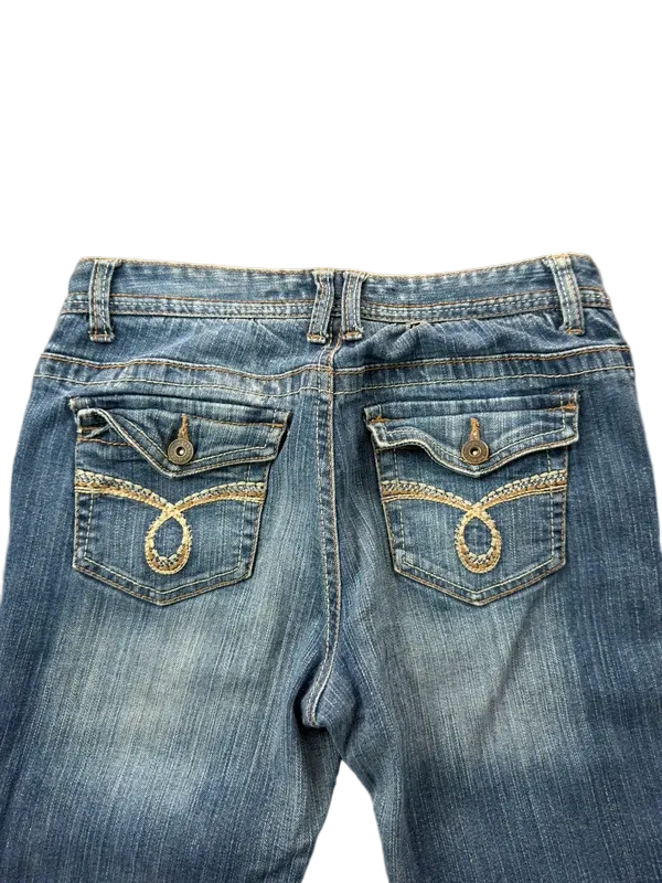 Aeropostale Low Rise W26 Chelsea Bootcut Miss Me Style McBling Y2K Japan Style