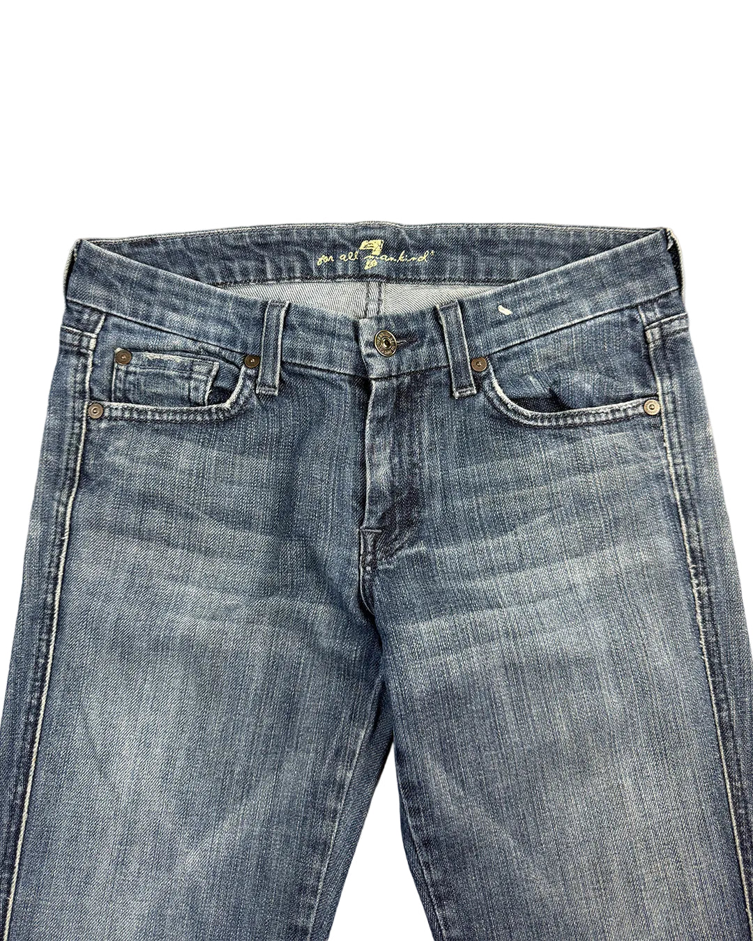 7 For All Mankind Low Rise Bootcut Jeans – M