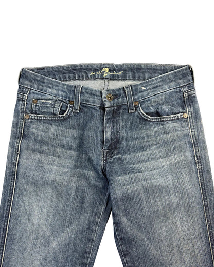 7 For All Mankind Low Rise Bootcut Jeans – M